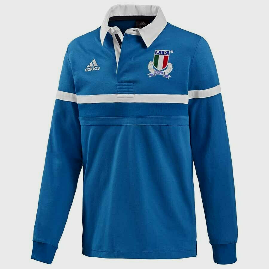 MEN'S ADIDAS RUGBY UNION ITALY ITALIA 2013/2014 SHIRT JERSEY LONG SLEEVE  SIZE S | eBay